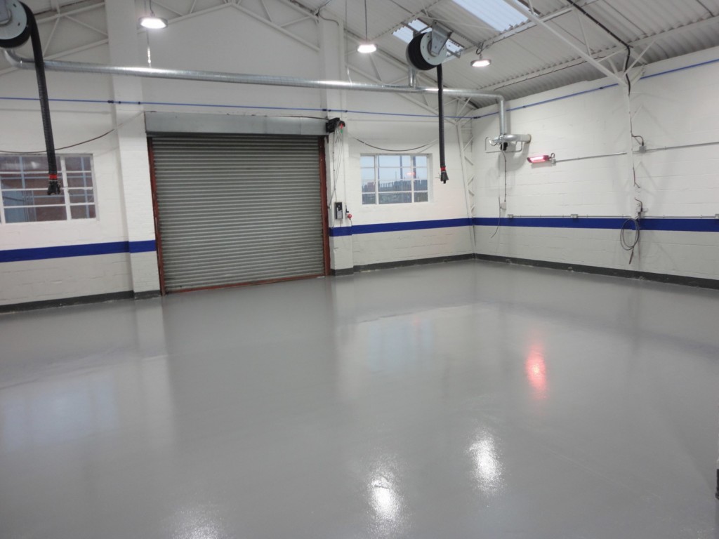 Industrial Floor Coating for Hyundai Tilbury Docks