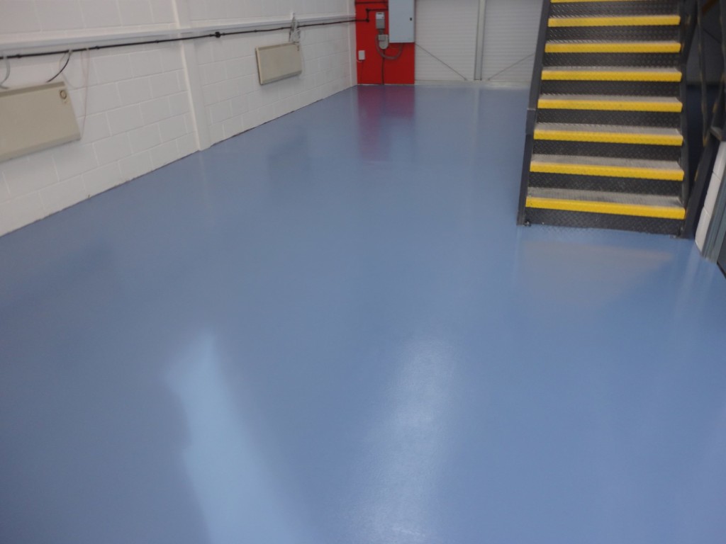 Industrial Floor Coating for D Mac Worcestershire