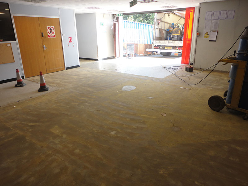 2mm Industrial Floor at Mecmesin in Slinfold Sussex