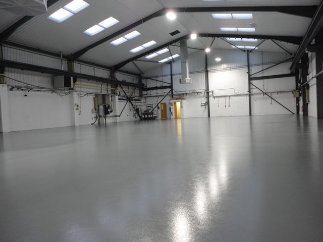 Industrial Floor refresh at Technicut Sheffield