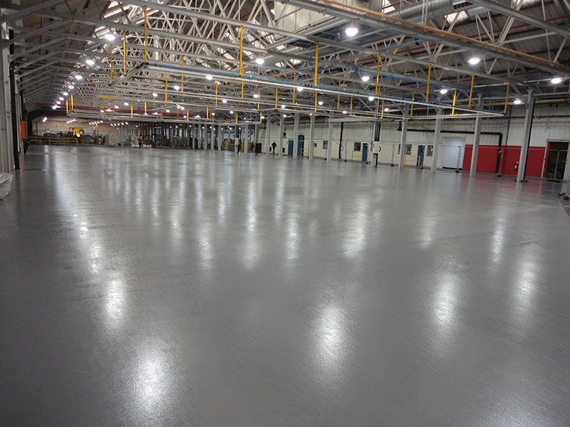 Range of Epoxy coatings for industrial floors