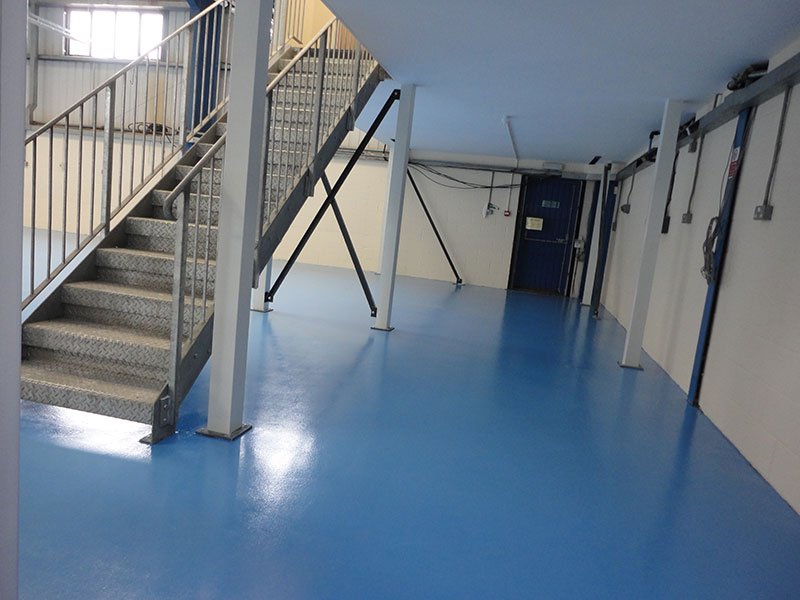 Industrial Floor Coating for Point CNC, Kent