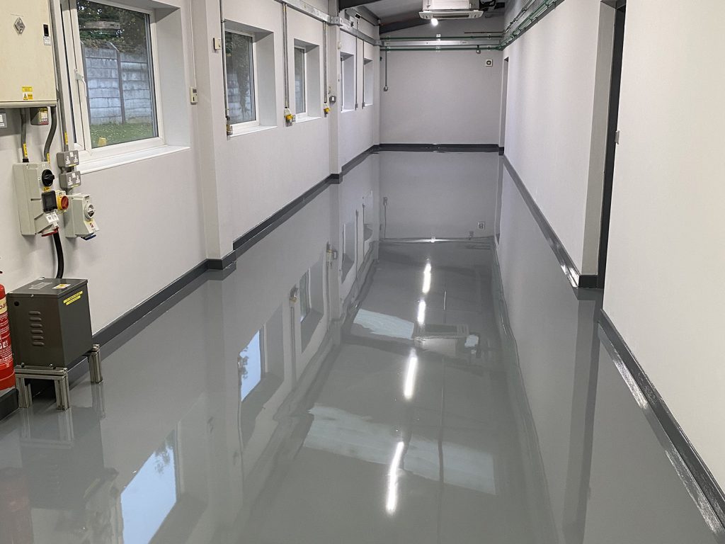 Industrial Floor for Vaillant Training Room